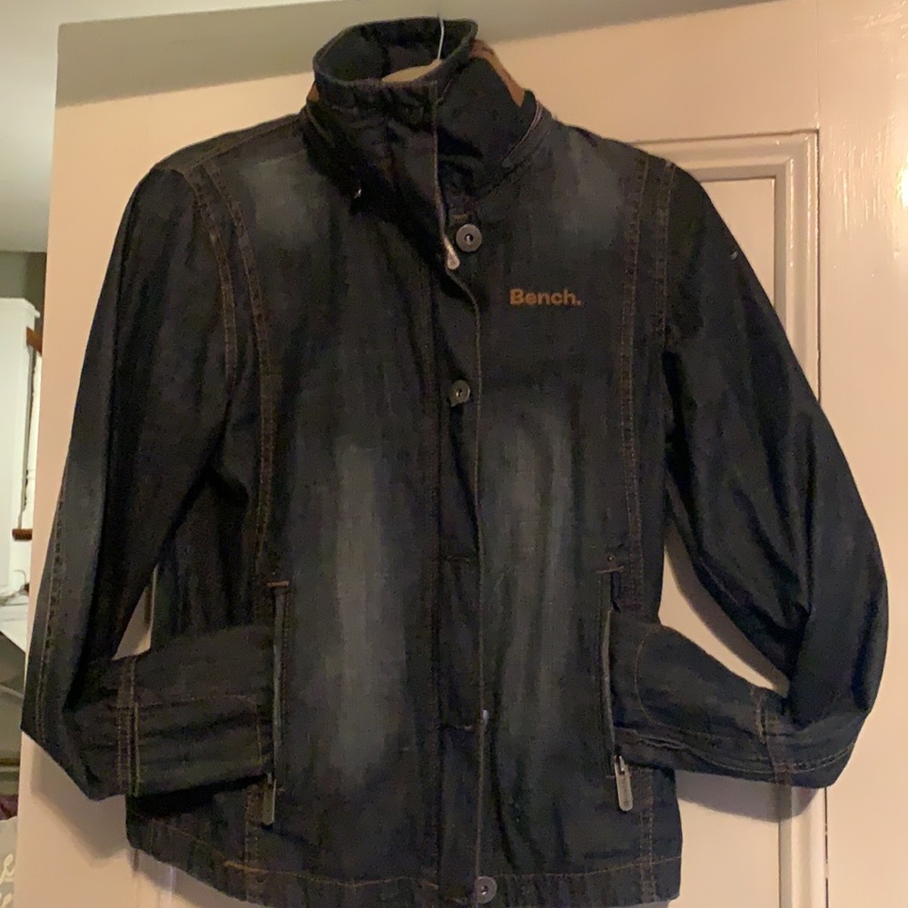 Size medium Bench stretchy vintage style jean jacket.
